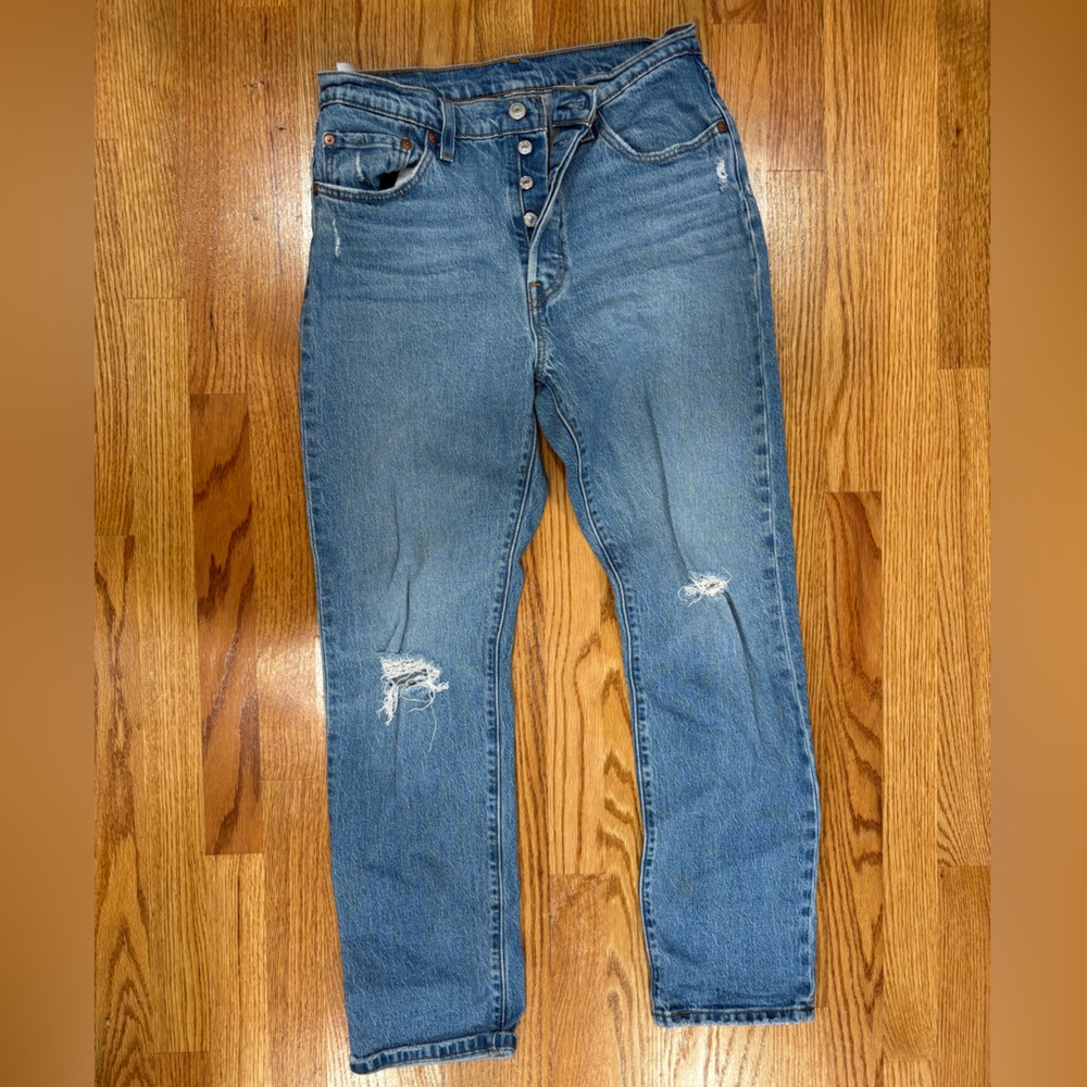 Levi 501 button up Jeans